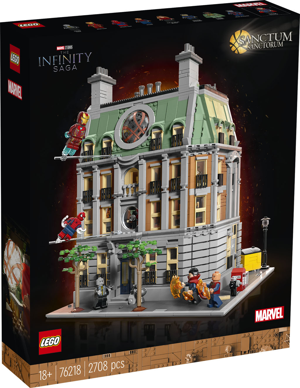 ® Marvel Sanctum Sanctorum 76218 - Yetişkinler için Koleksiyonluk Yapım Seti (2708 Parça)