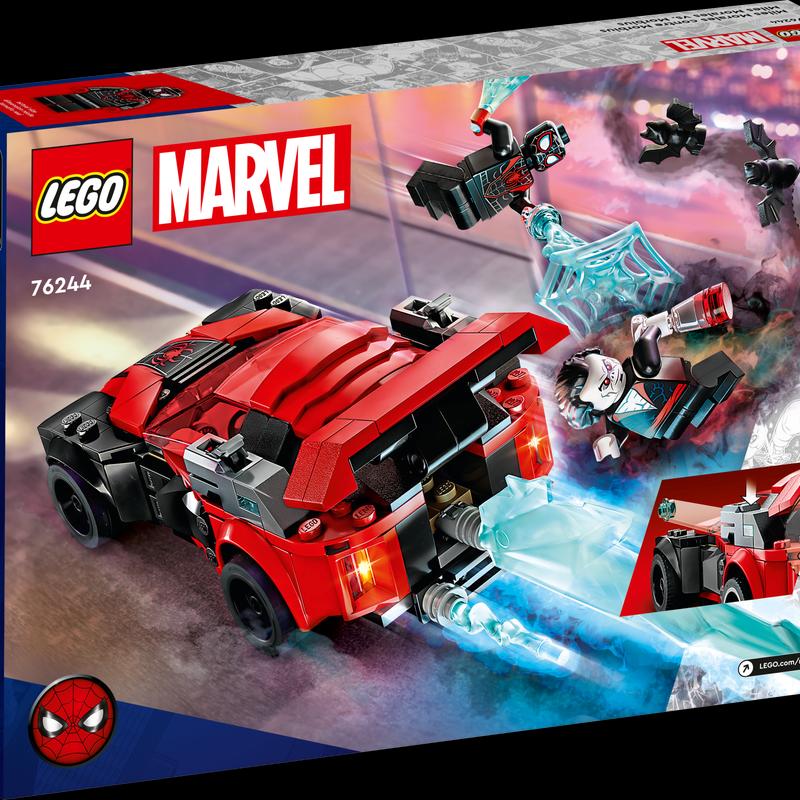 LEGO Marvel Miles Morales Morbius’a Karşı 76244 - 7 Yaş ve Üzeri için Oyuncak Yapım Seti(220 Parça)