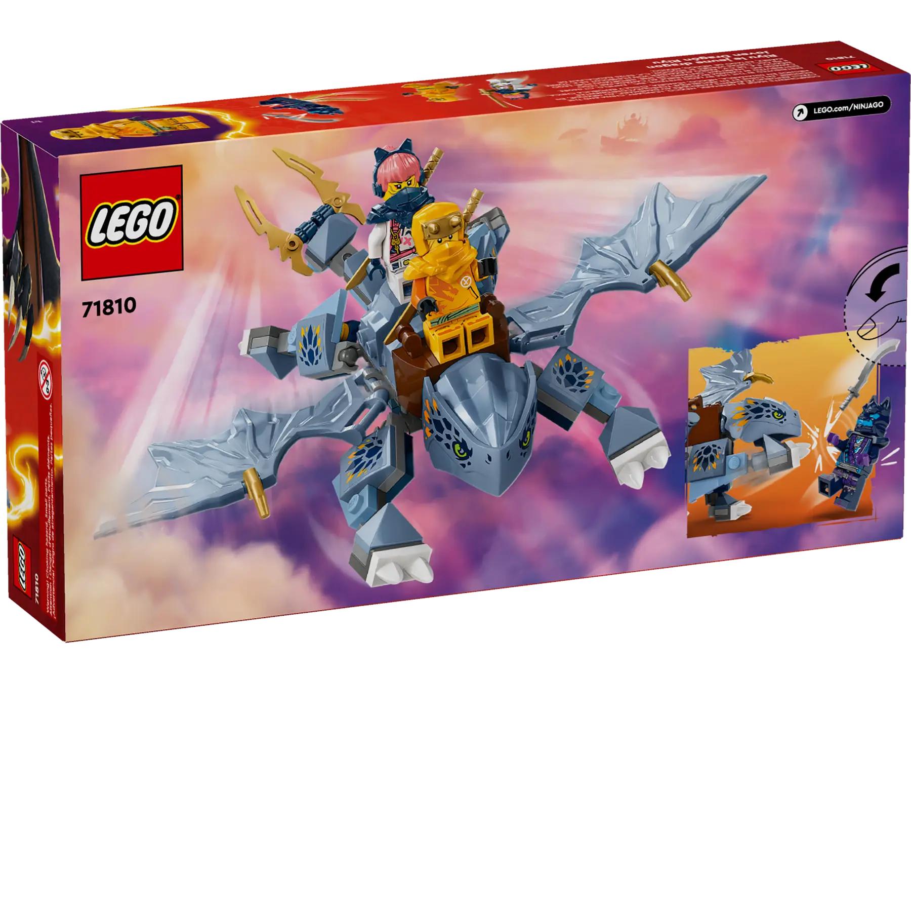 ® NINJAGO® Genç Ejderha Riyu 71810 - 6 Yaş ve Üzeri İçin Yapım Seti (132 Parça)